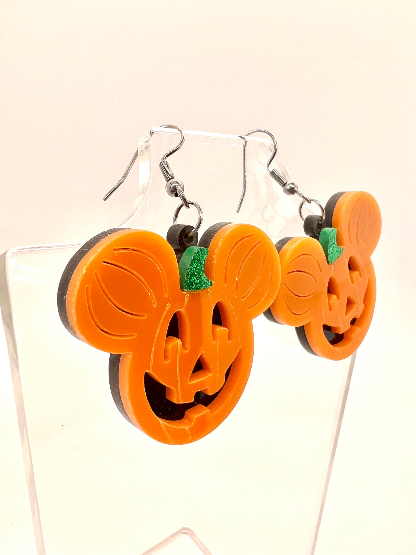 Mickey Pumpkin Earrings