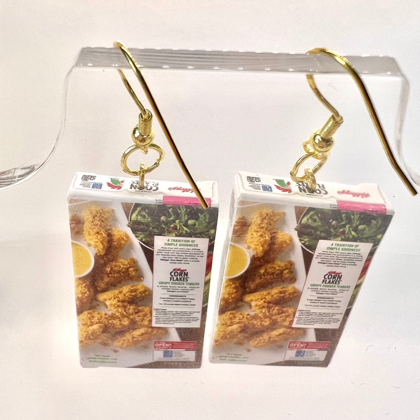 Corn Flakes Earrings