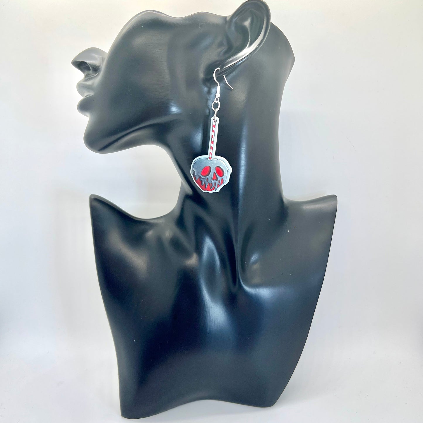 Poison Candy Apple Earrings