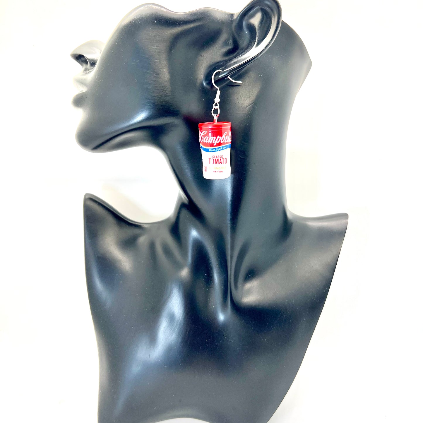 Campbells Tomato Soup Earrings