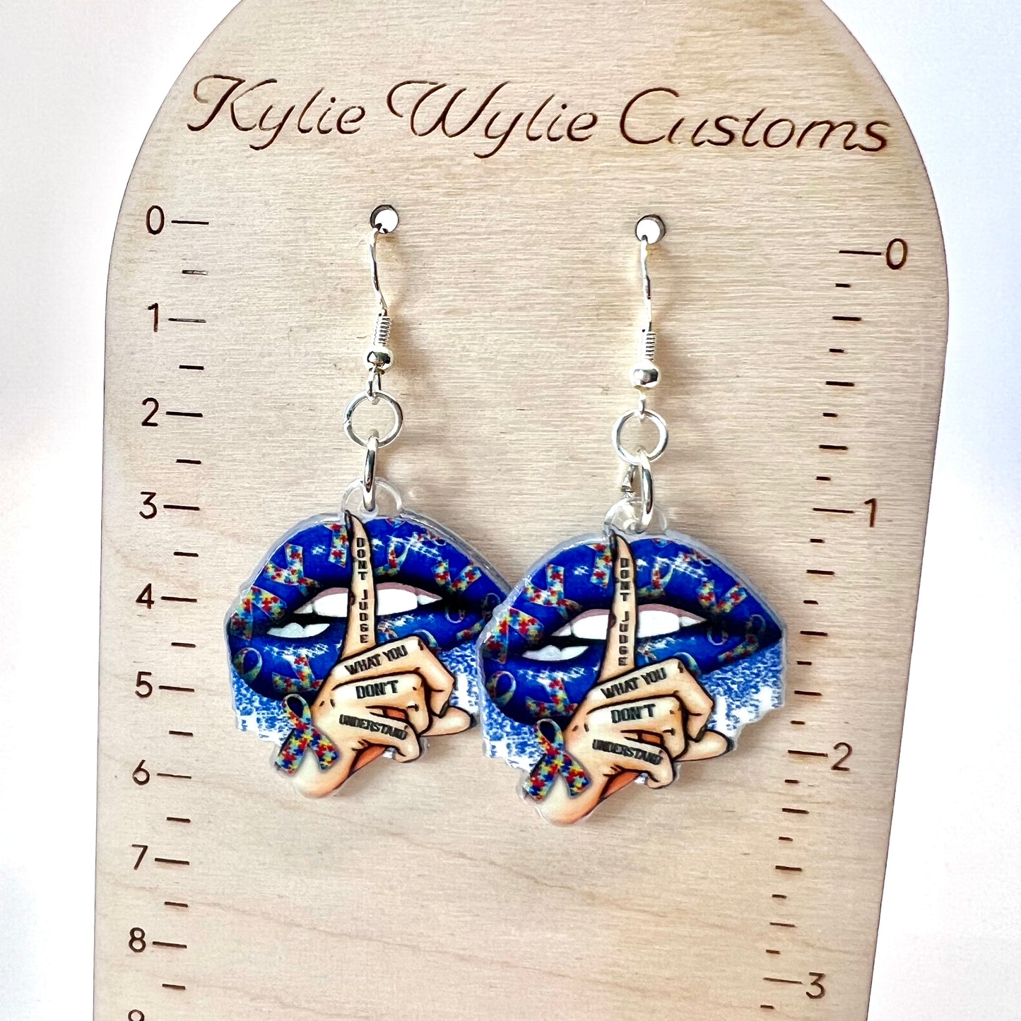 Autism Awareness Earrings
