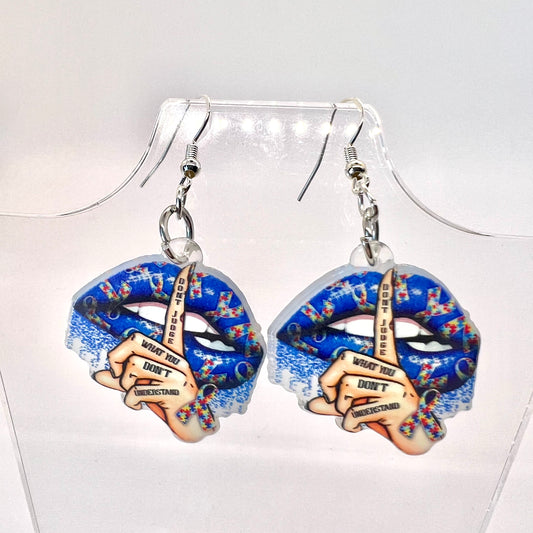 Autism Awareness Earrings