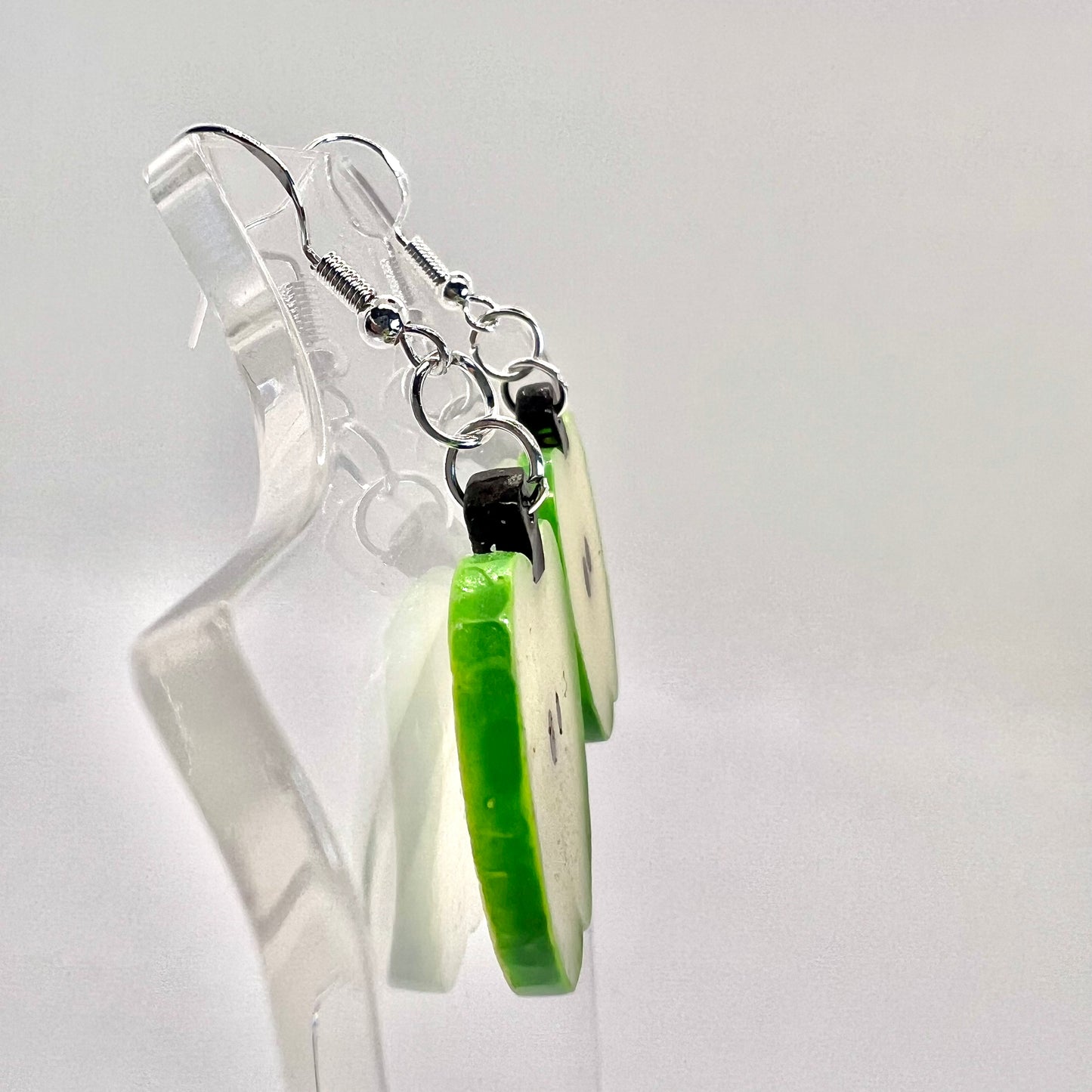 Apple Slice Earrings