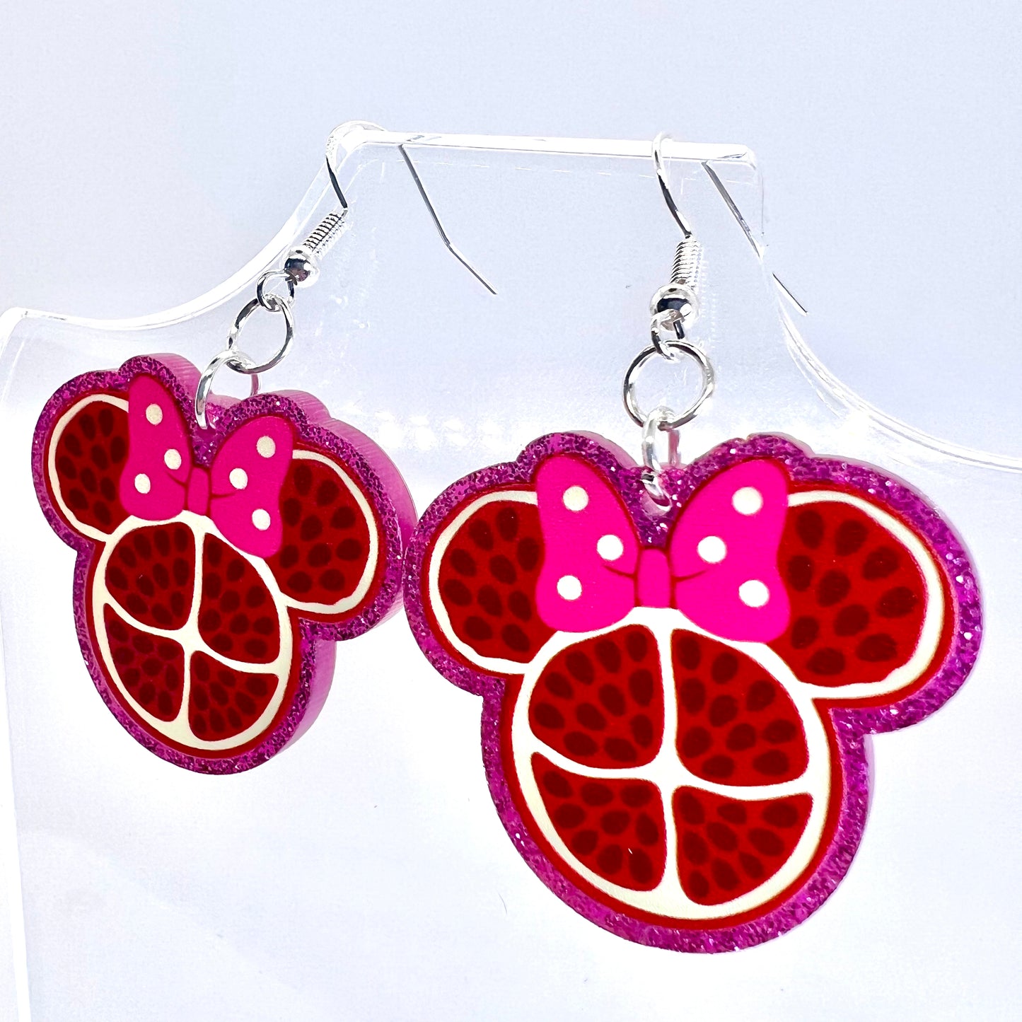 Minnie Grapefruit Earrings