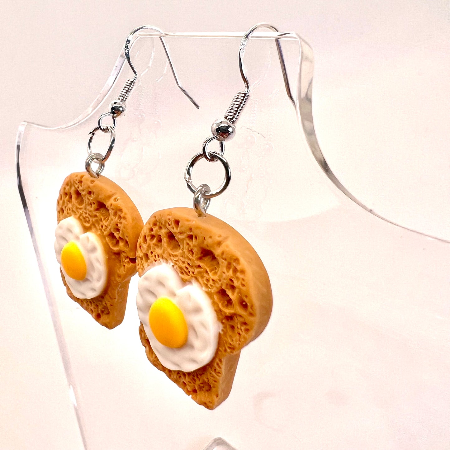Eggs & Toast Earrings