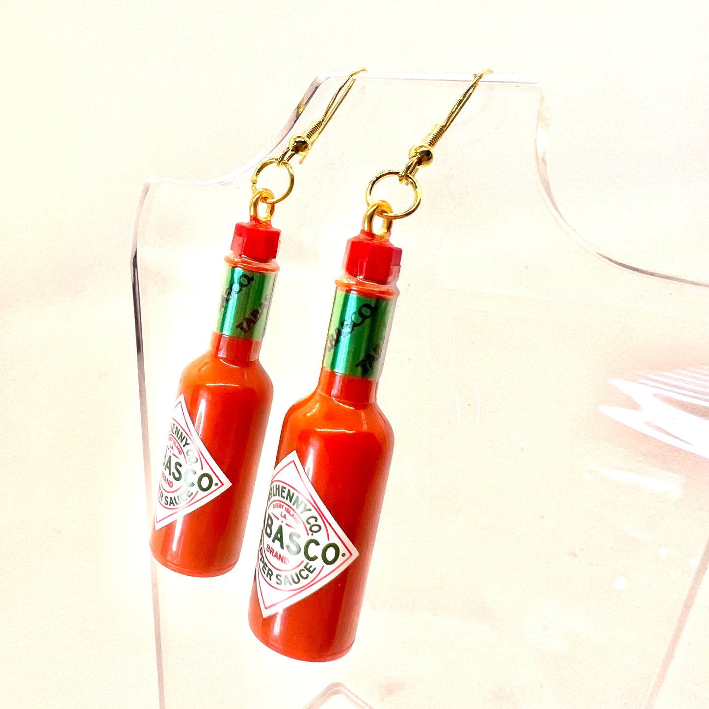 Tabasco Sauce Earrings