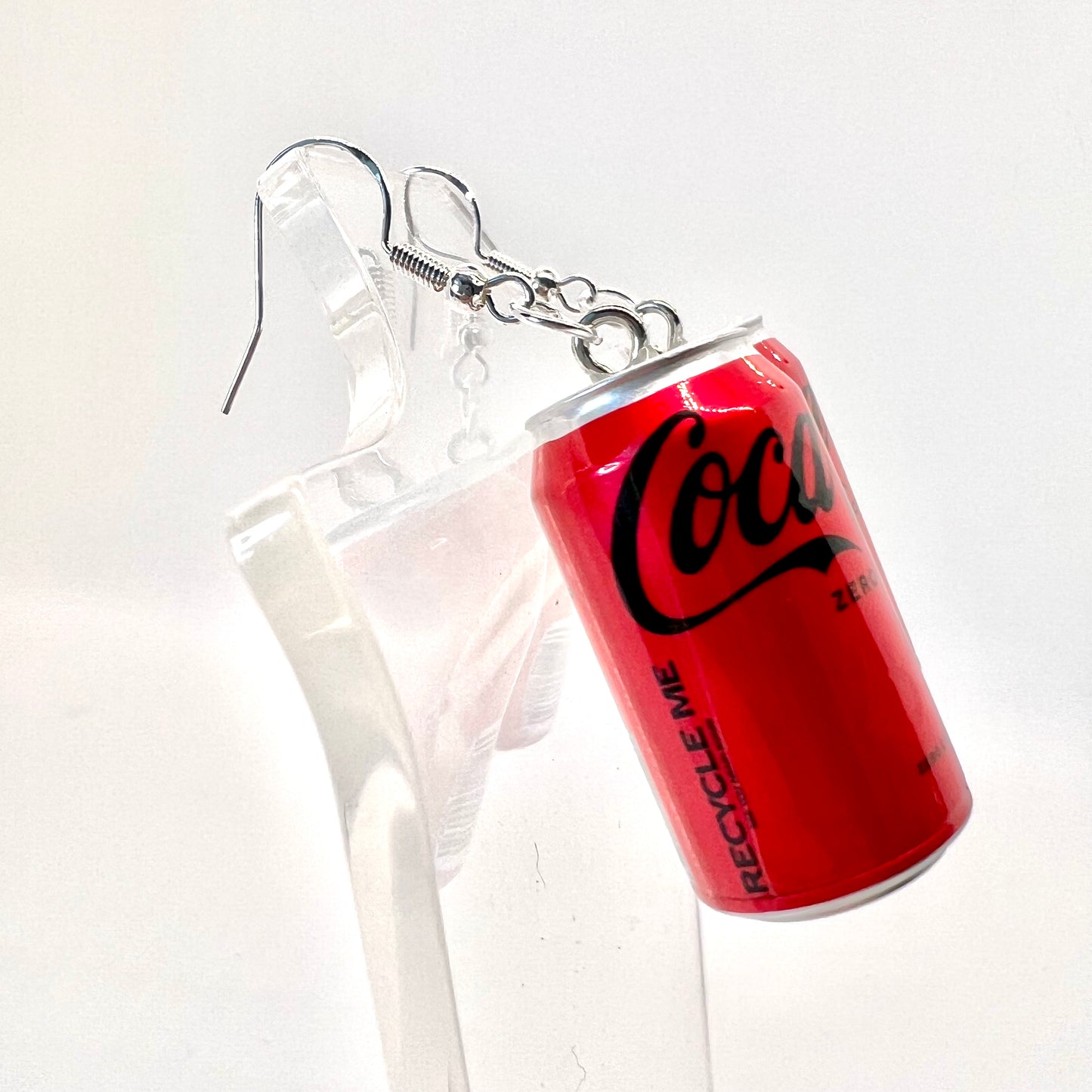 Coca Cola Can Earrings