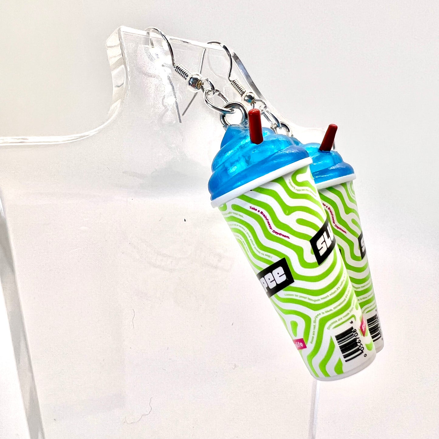 Slurpee Earrings