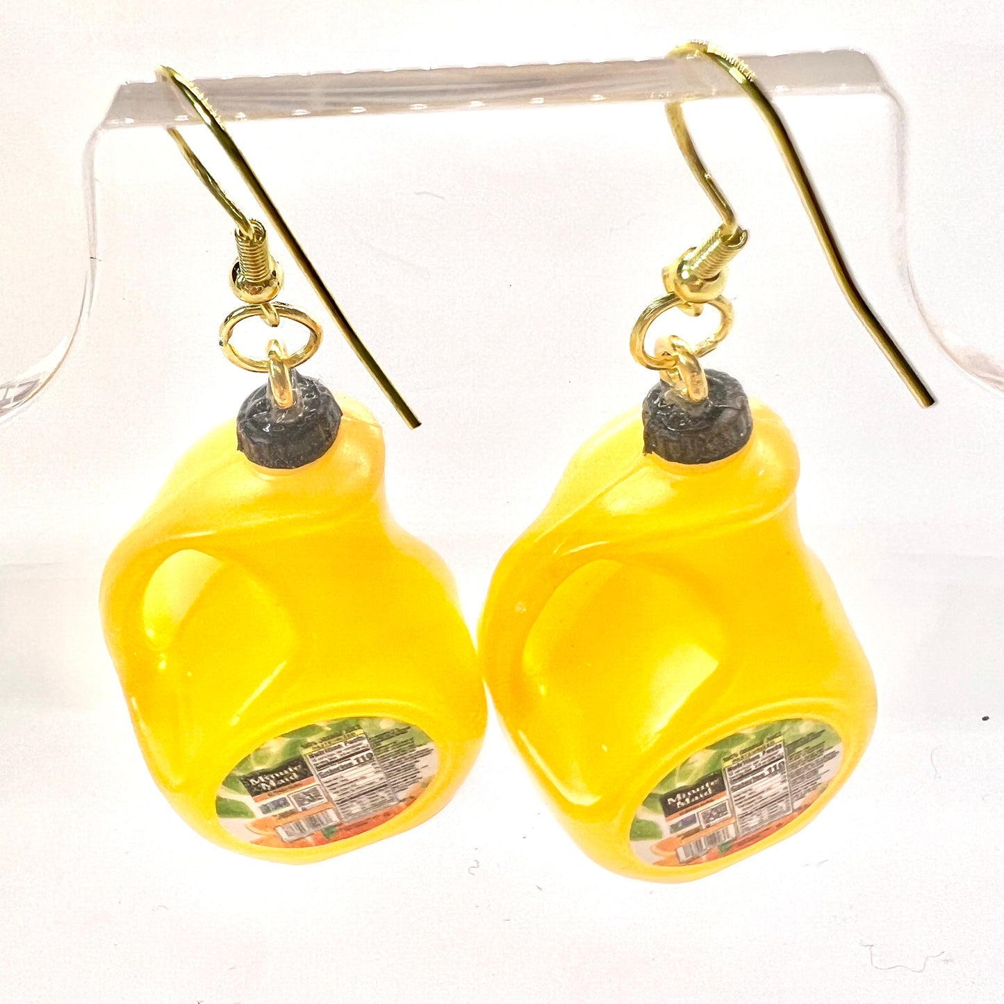 Minute Maid Orange Juice Earrings