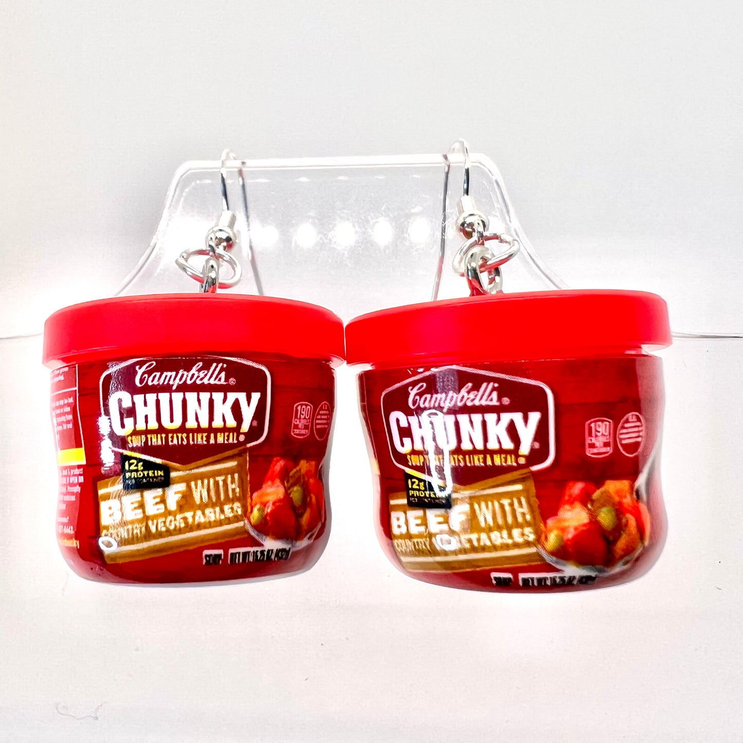Campbells Chunky Soup Earrings
