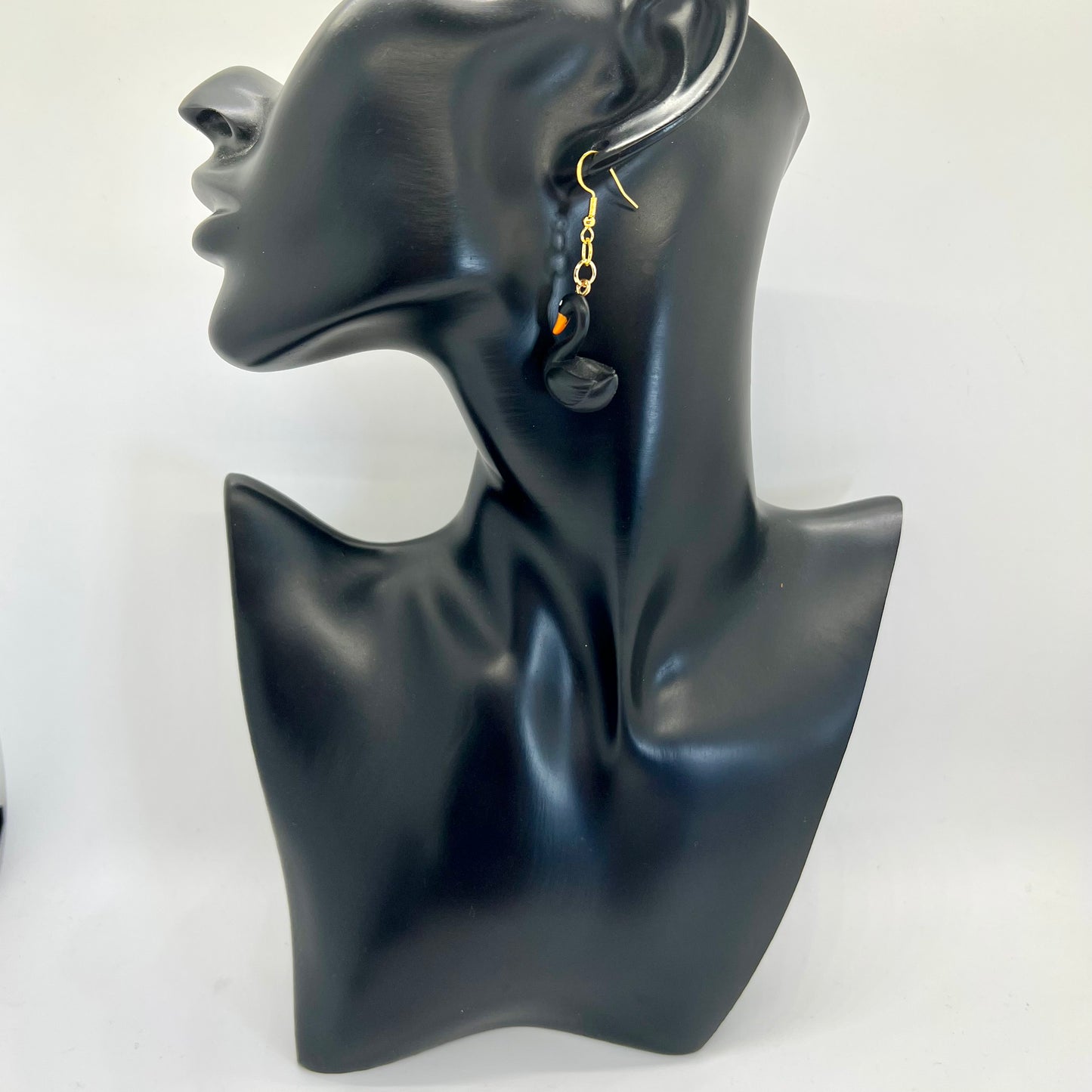 Swan Earrings