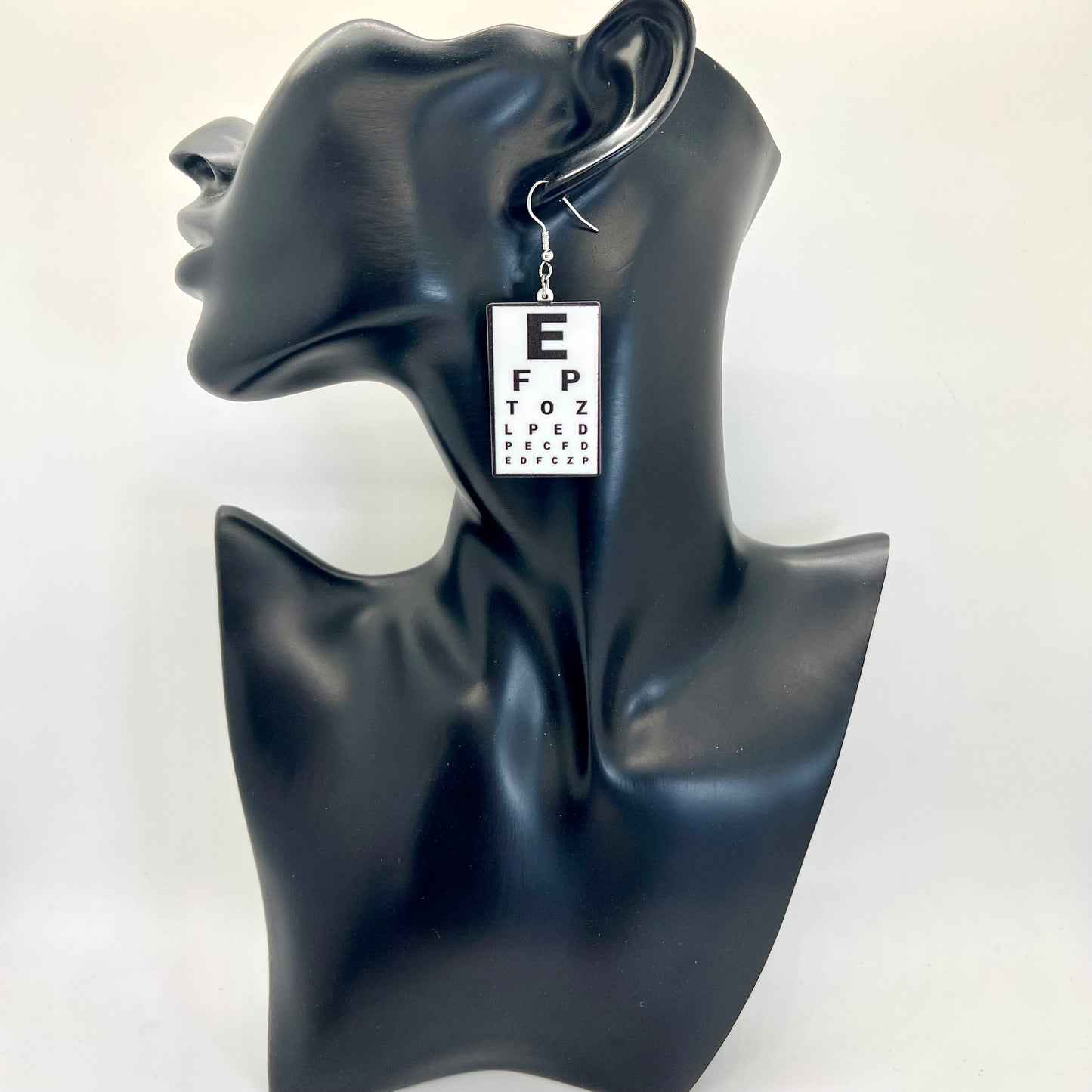 Eye Chart Earrings
