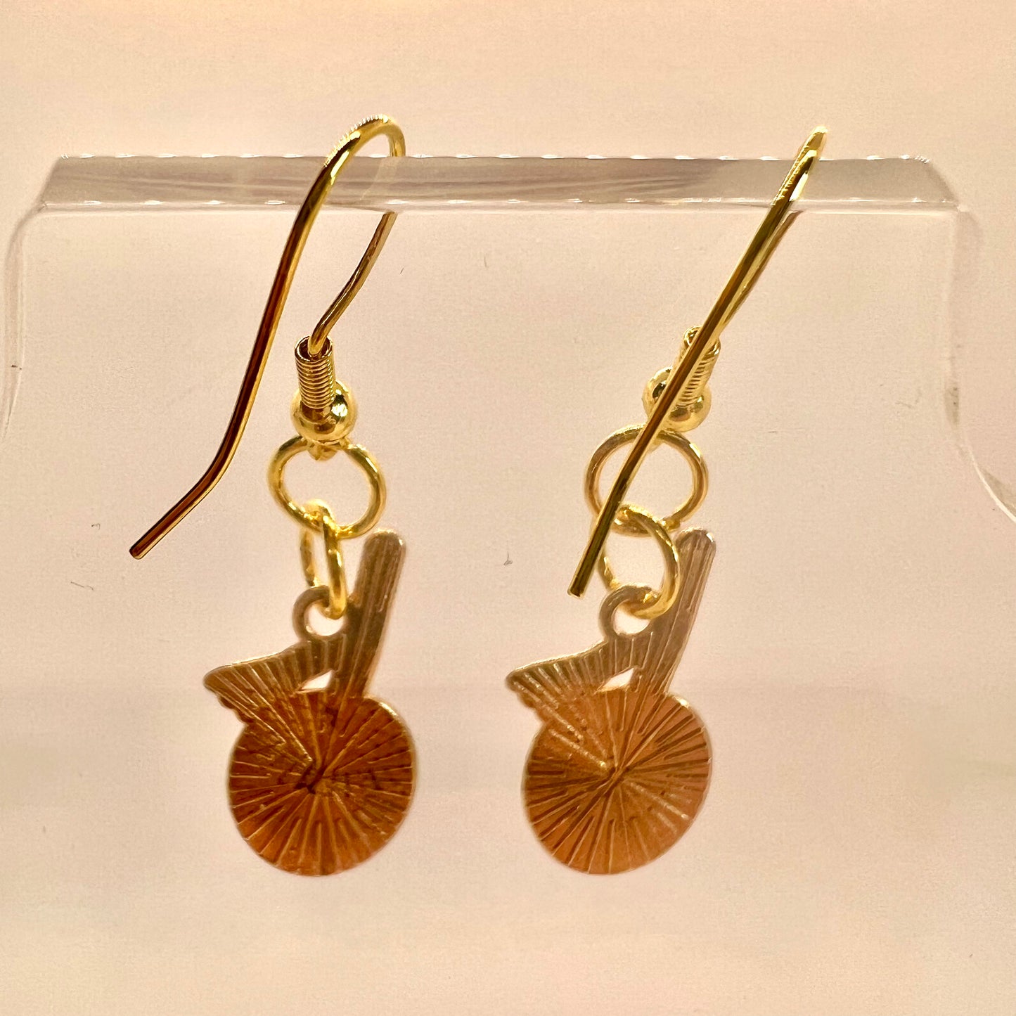 Badminton Racket Earrings