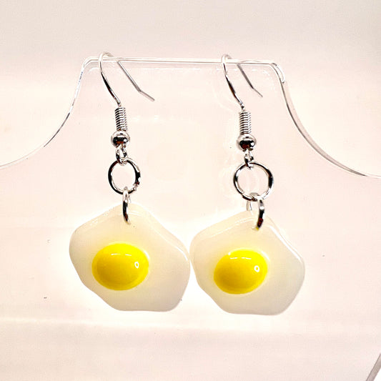 Fried Egg Earrings