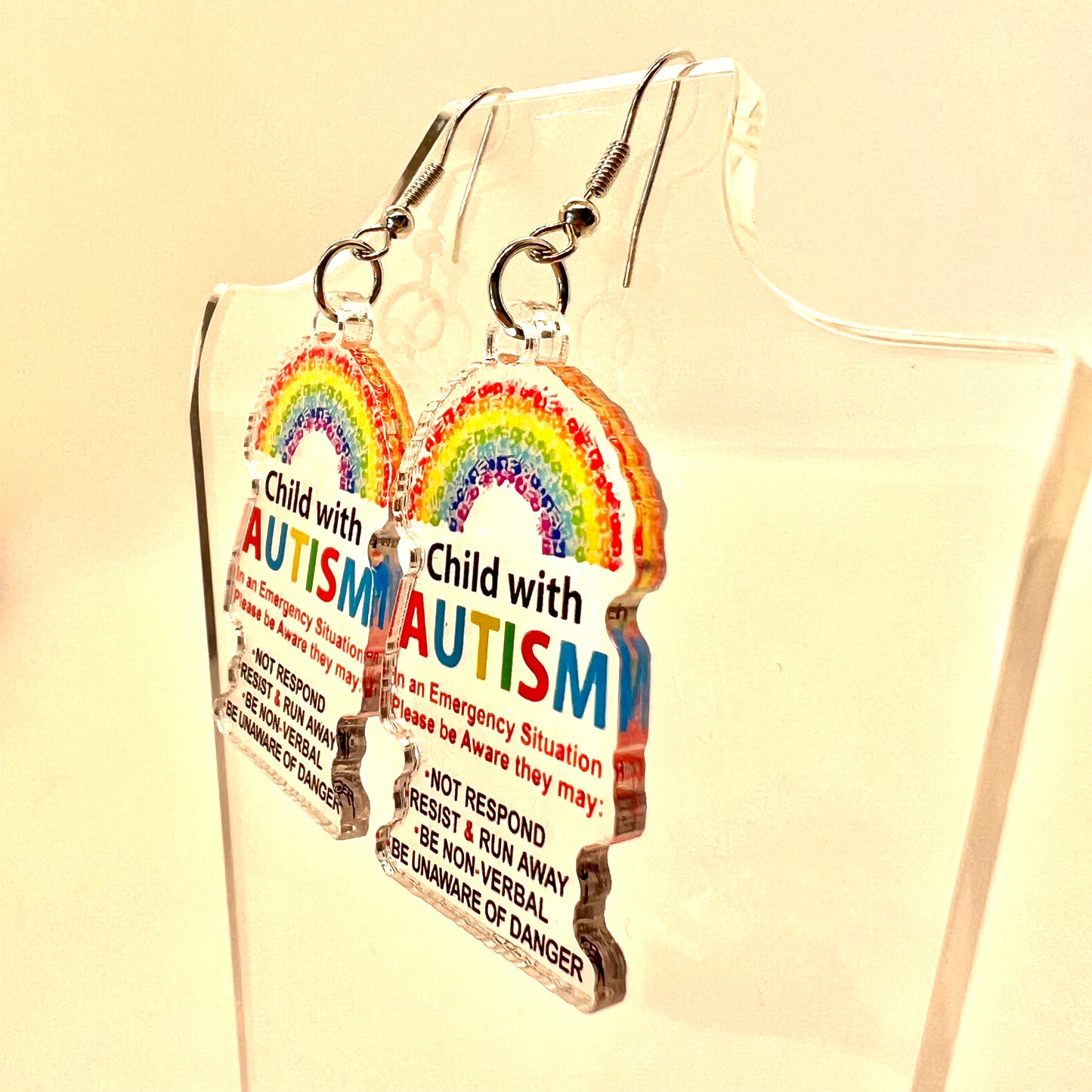 Autism Awareness Earrings