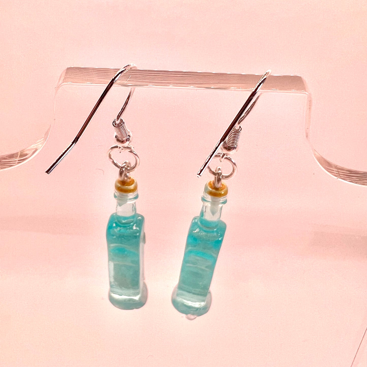 Absinth Bottle Earrings