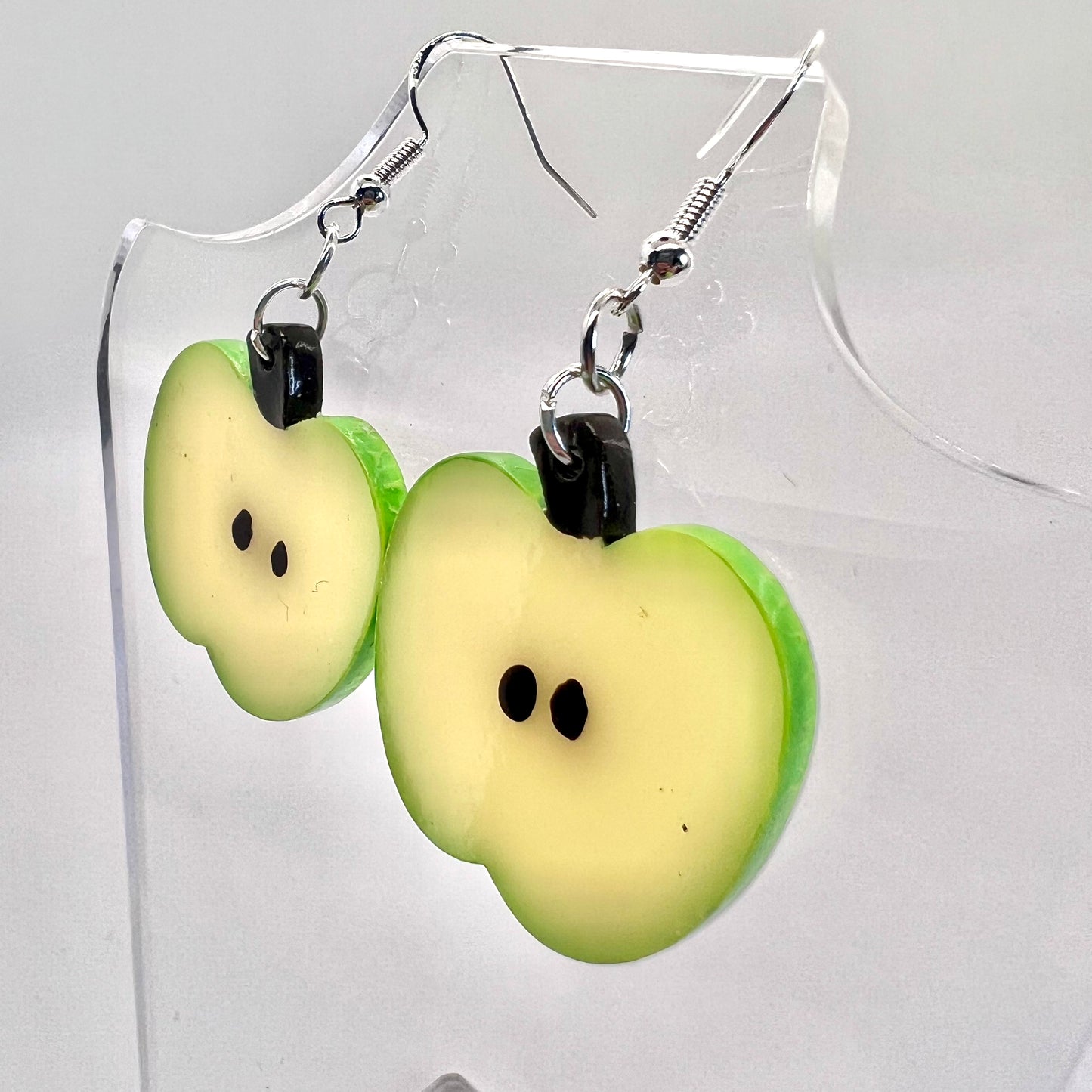 Apple Slice Earrings