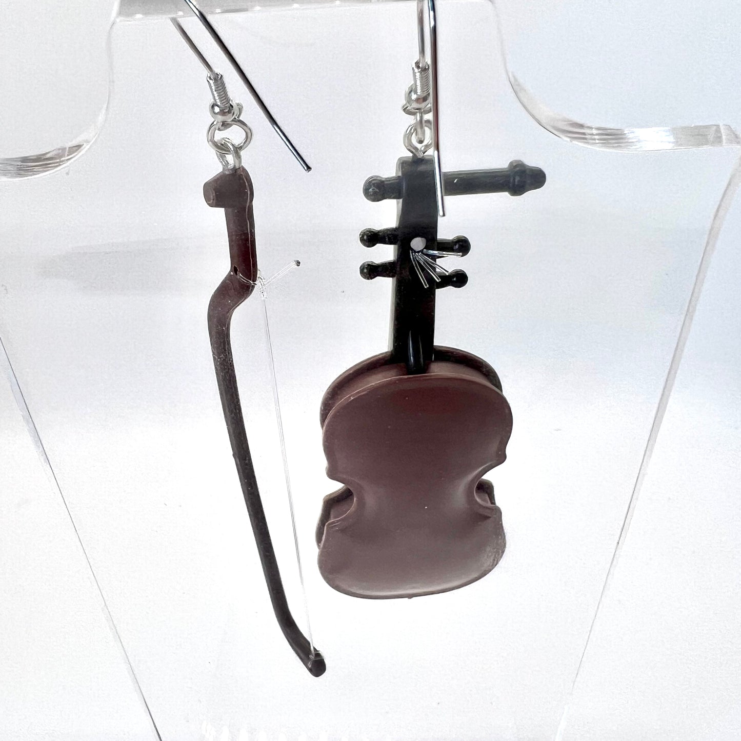 Violin Earrings