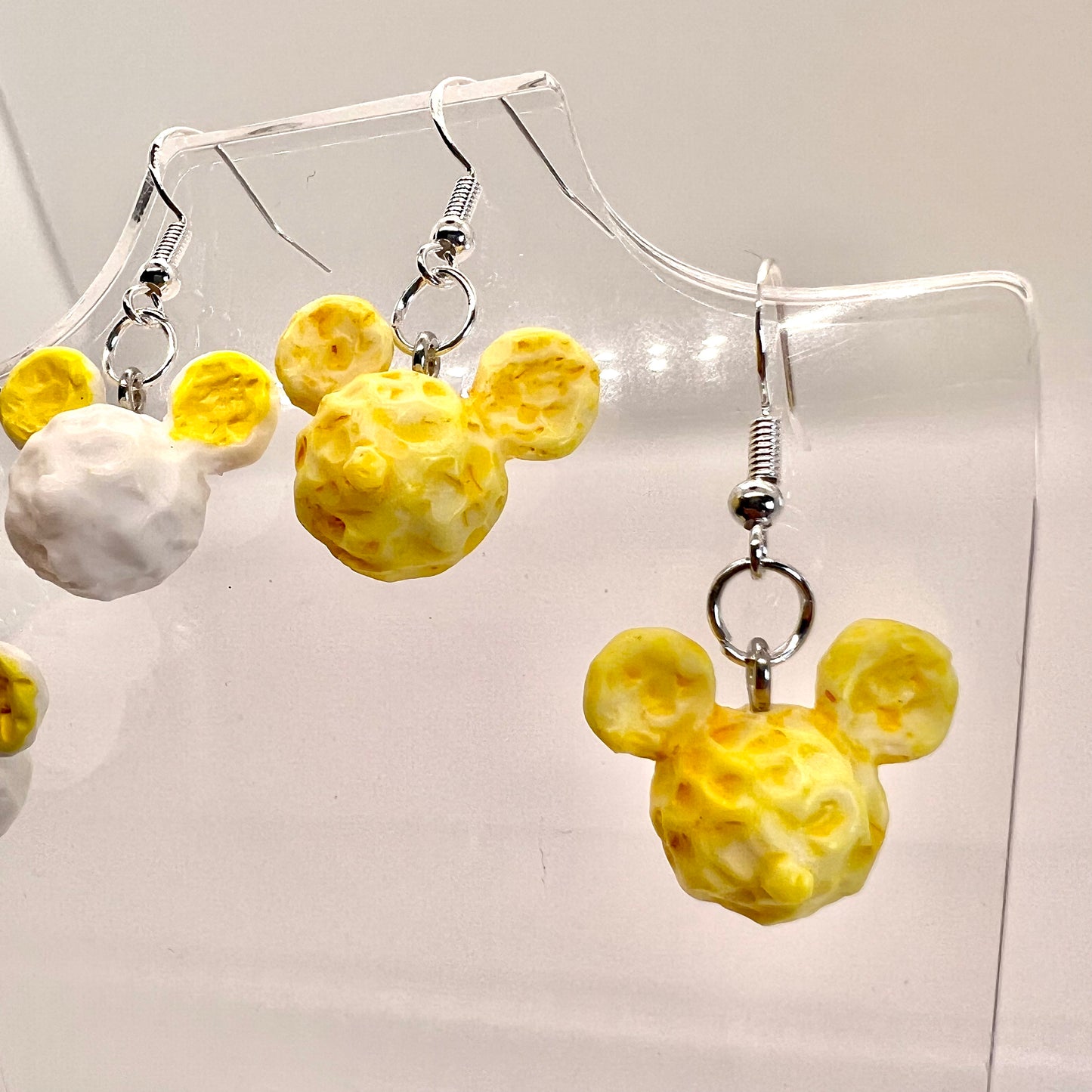 Mickey Popcorn Head Earrings