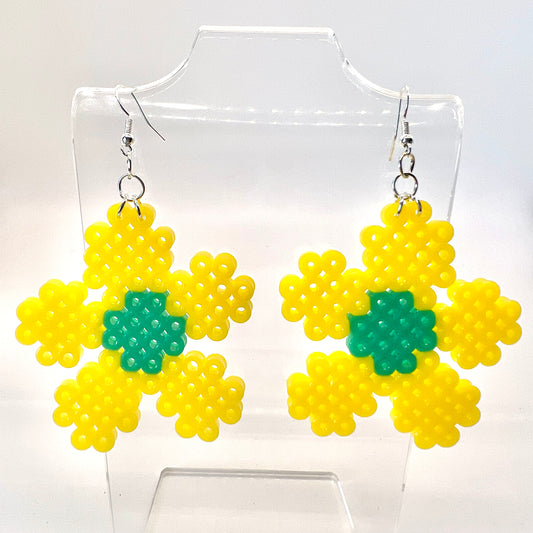 Large Flower Earrings