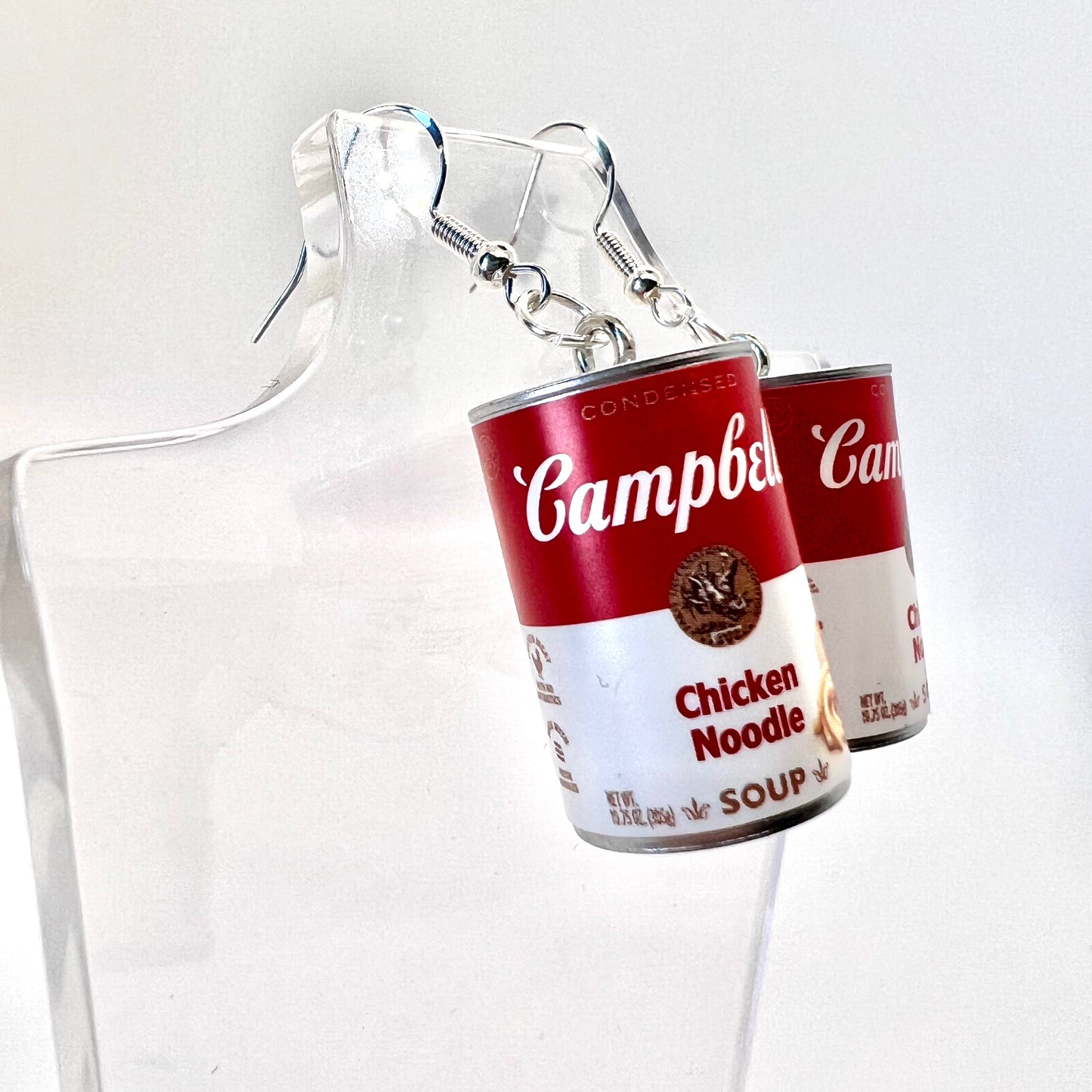 Campbell’s Soup Earrings