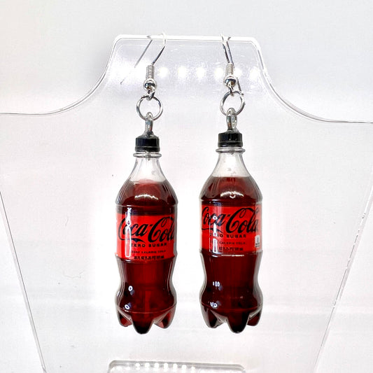 Coca Cola Bottle Earrings