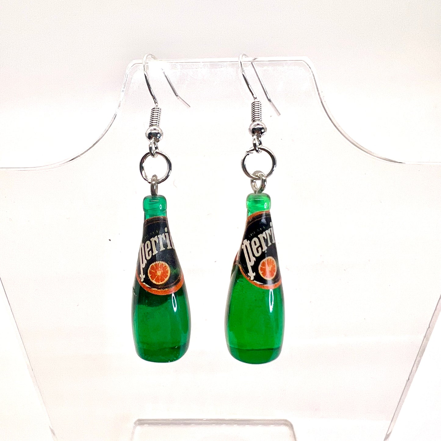 Perrier Bottle Earrings
