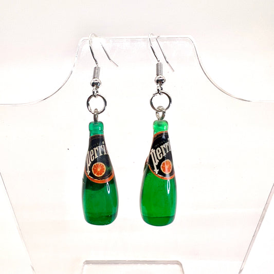 Perrier Bottle Earrings