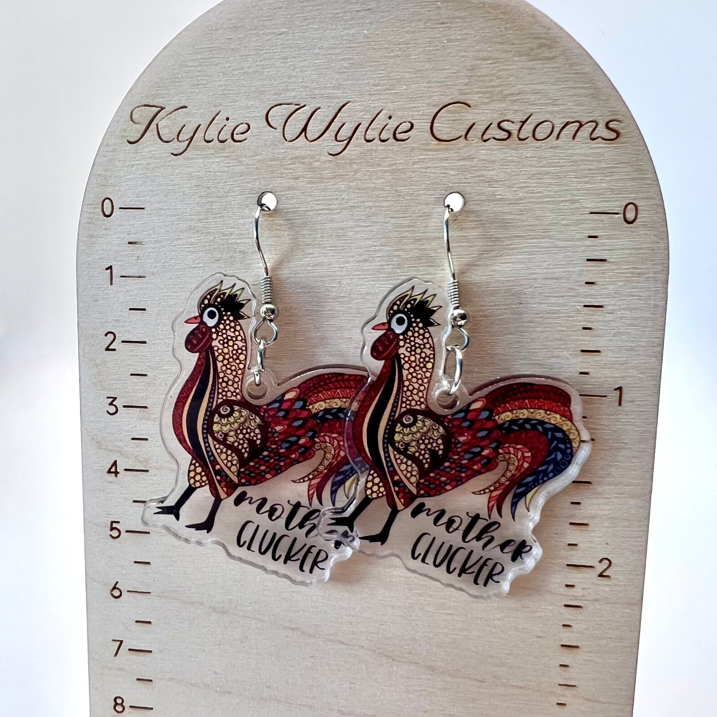 Mother Clucker Earrings