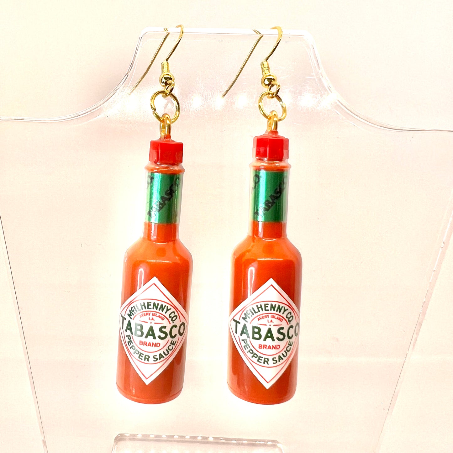 Tabasco Sauce Earrings