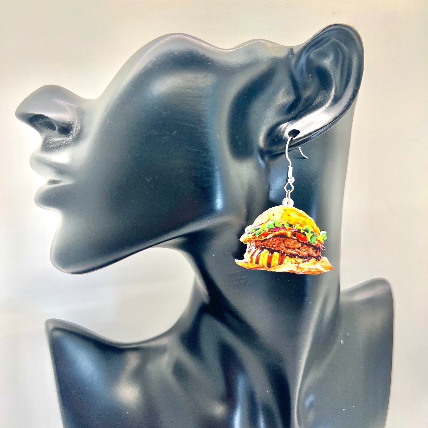 Greasy Burger Earrings