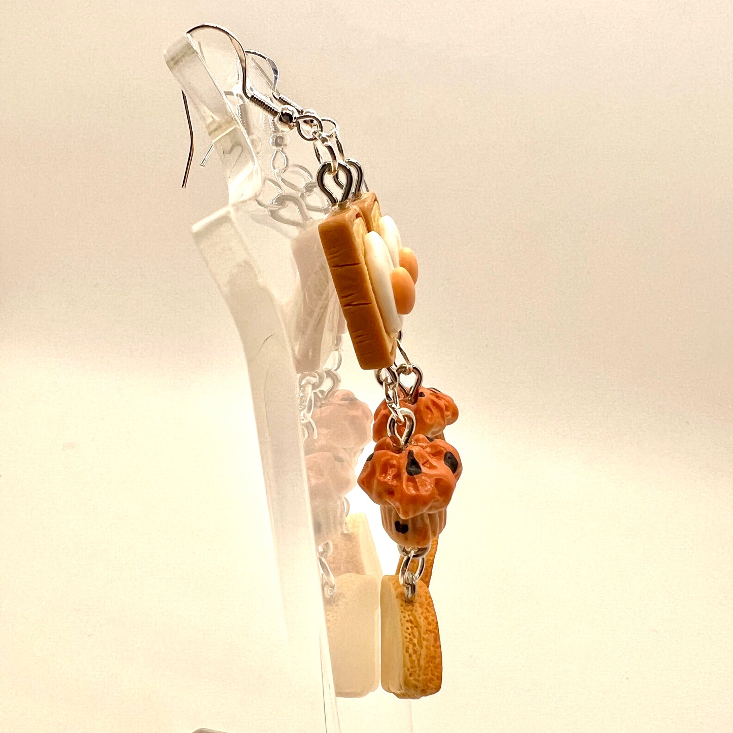Breakfast Chain Earrings