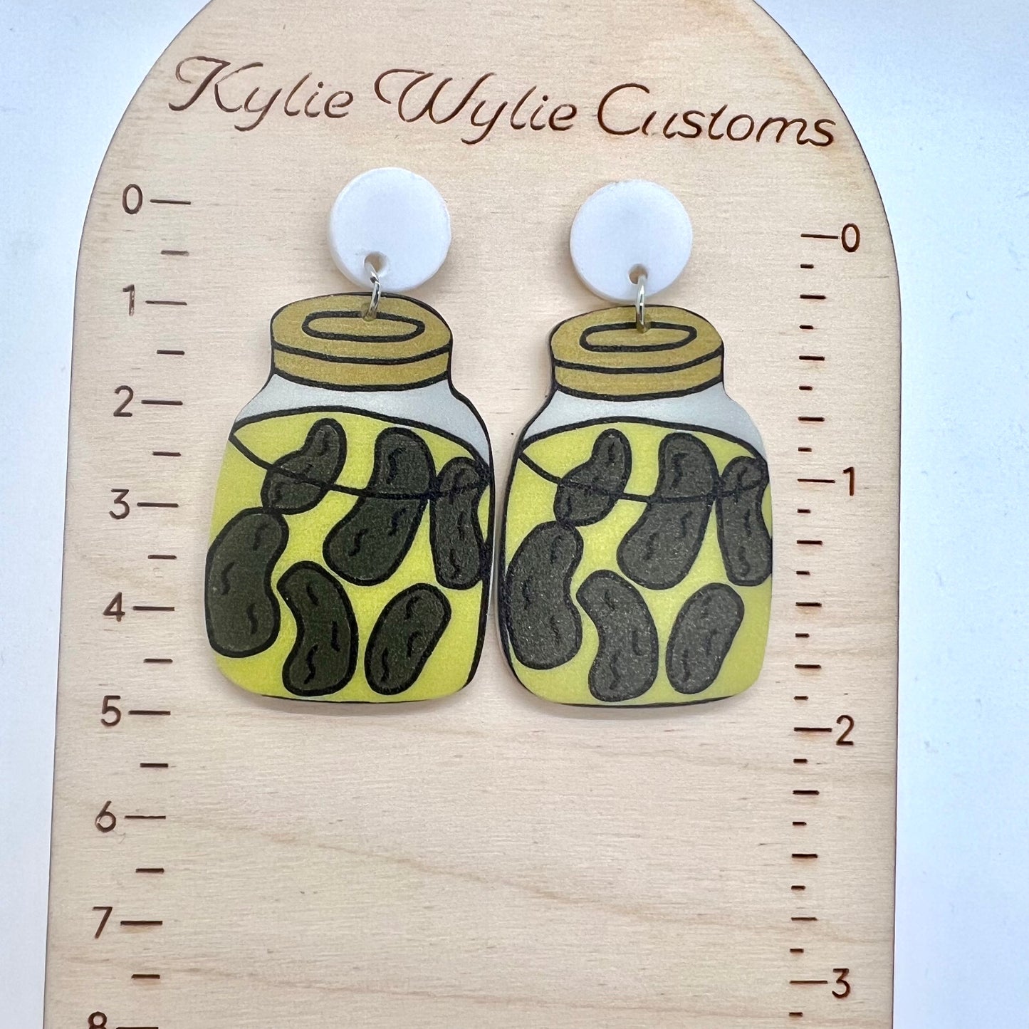 Pickle Jar Earrings
