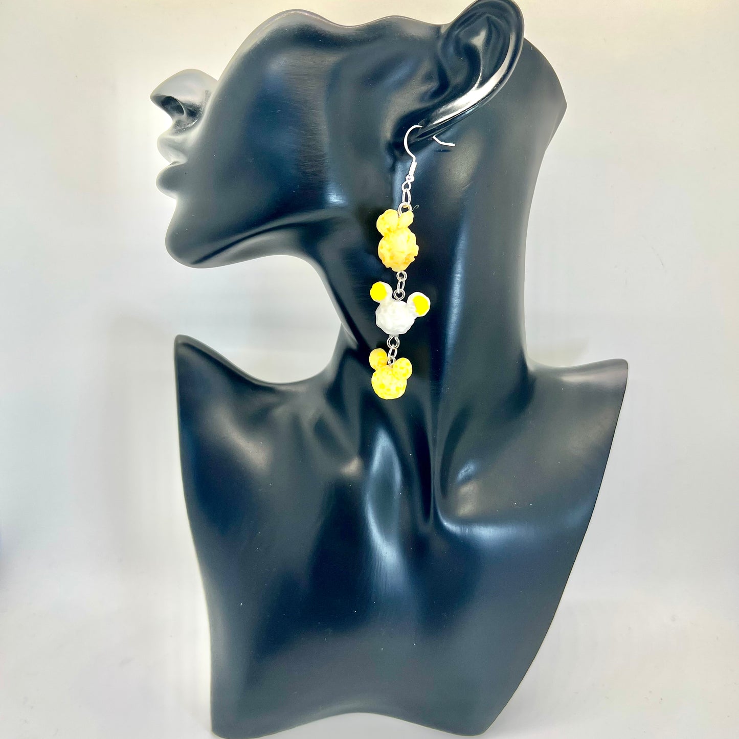 Mickey Popcorn Chain Earrings