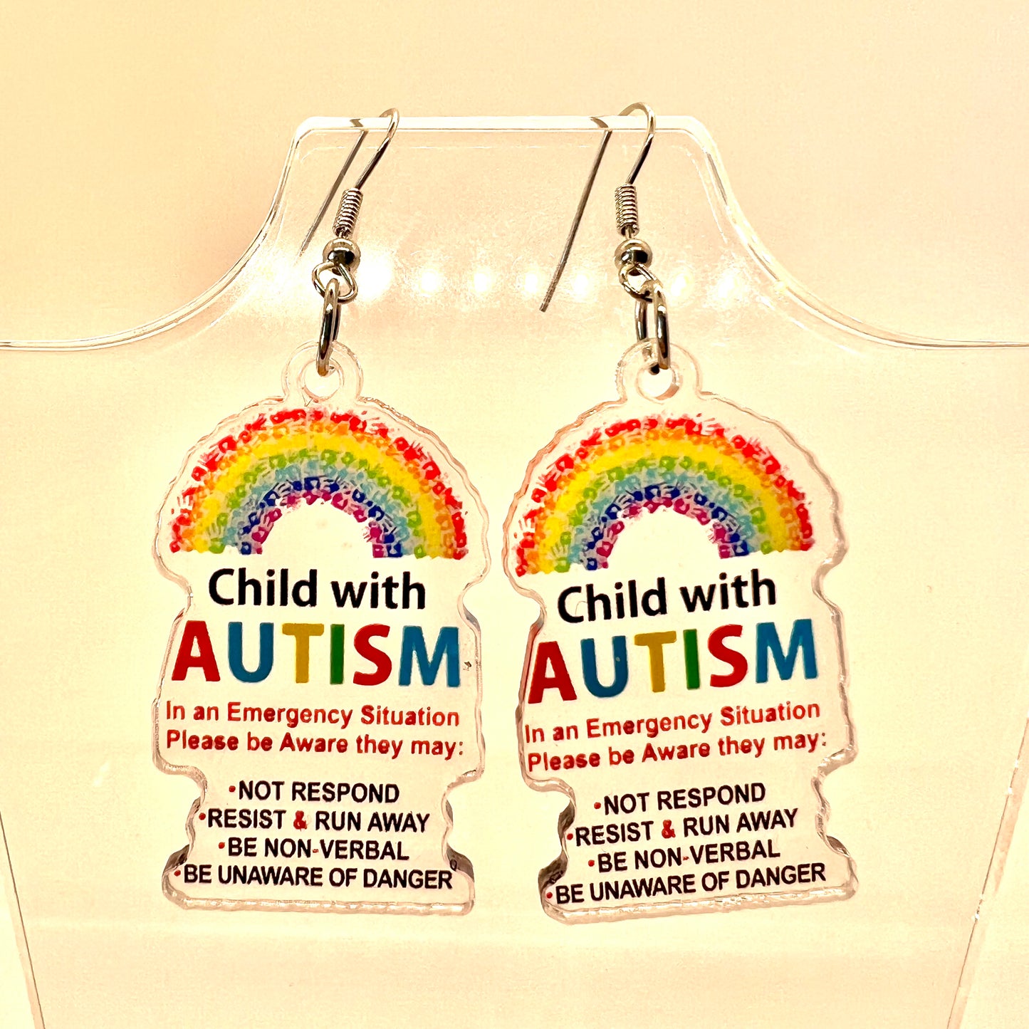 Autism Awareness Earrings