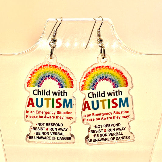 Autism Awareness Earrings