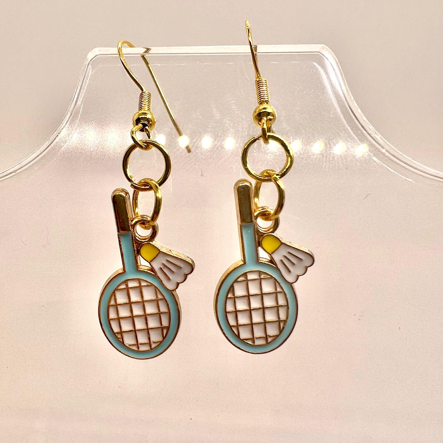 Badminton Racket Earrings
