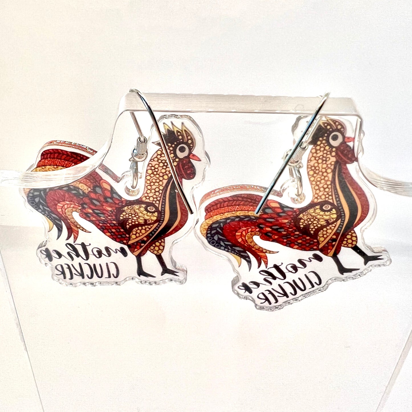 Mother Clucker Earrings