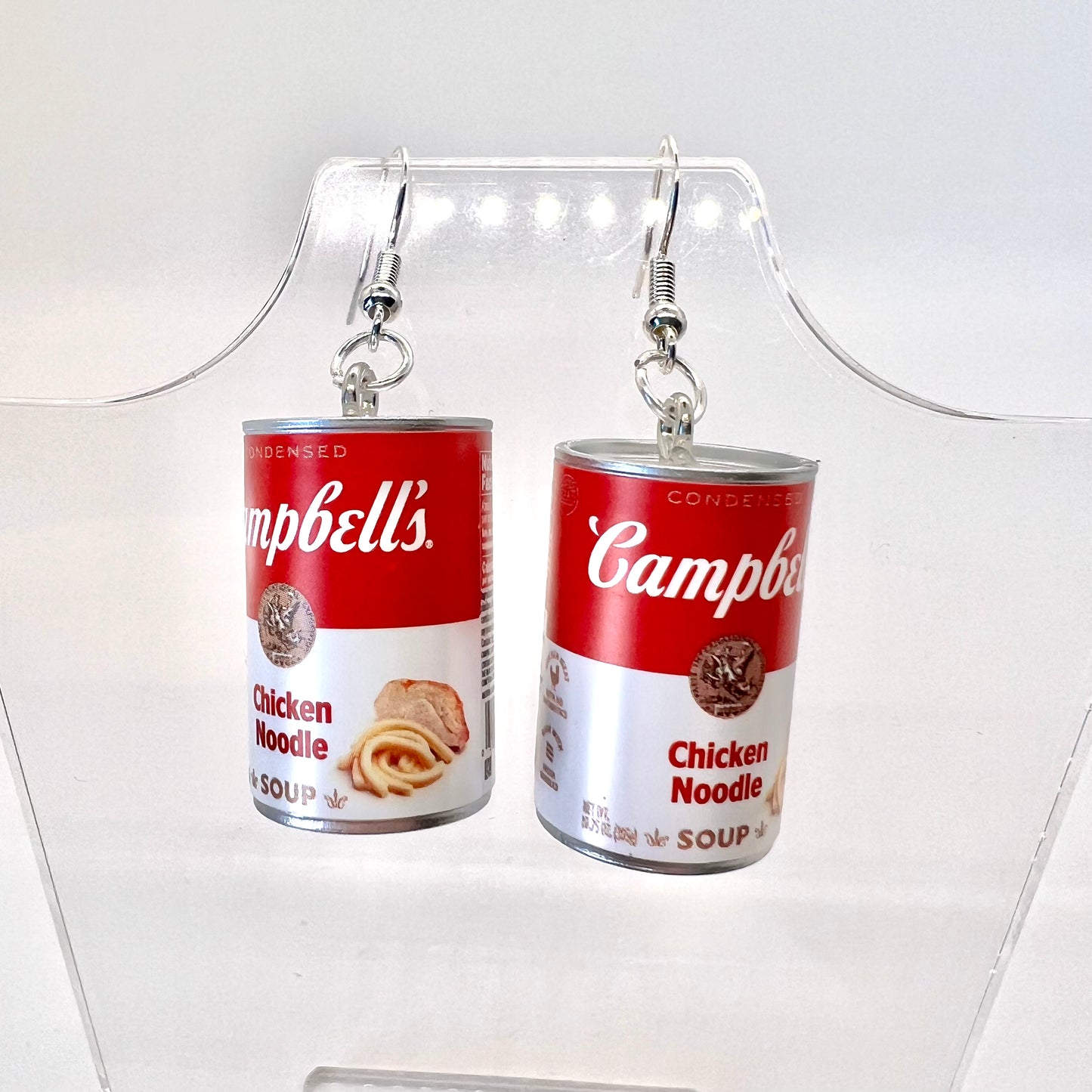 Campbell’s Soup Earrings