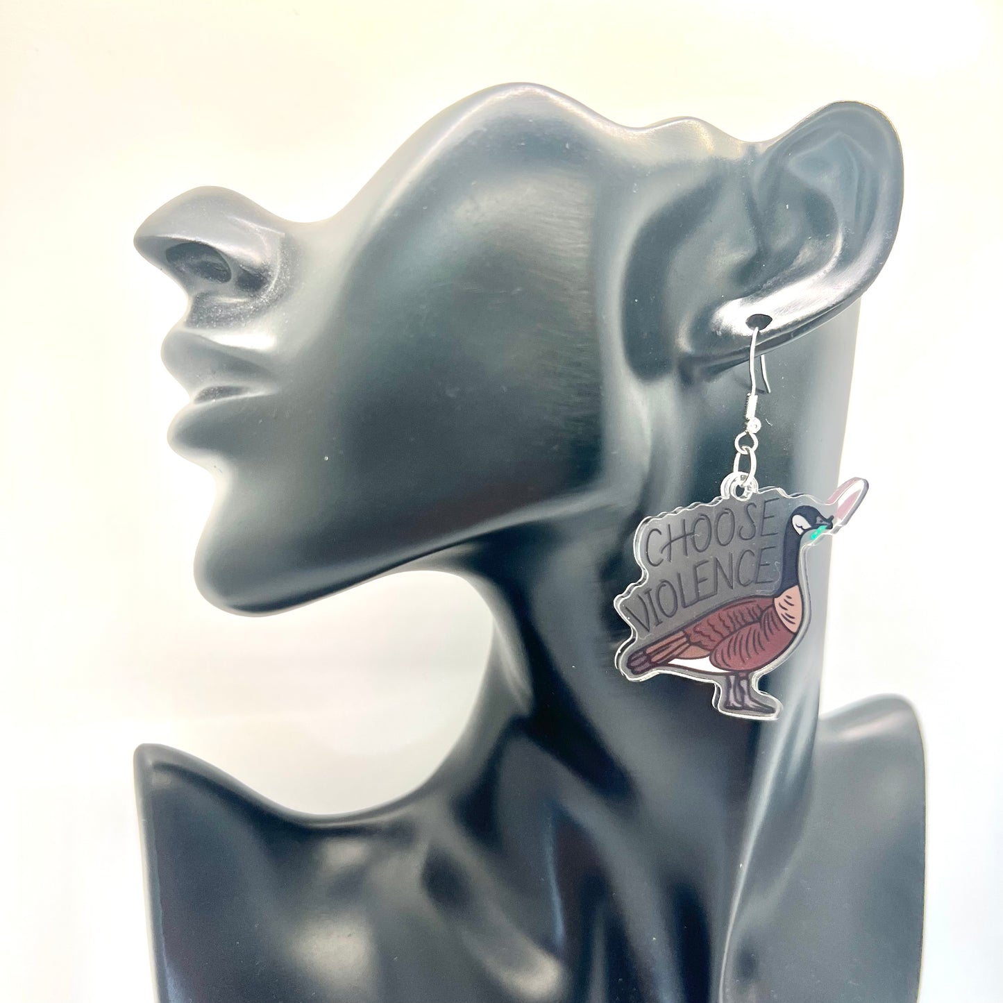 Choose Violence Earrings