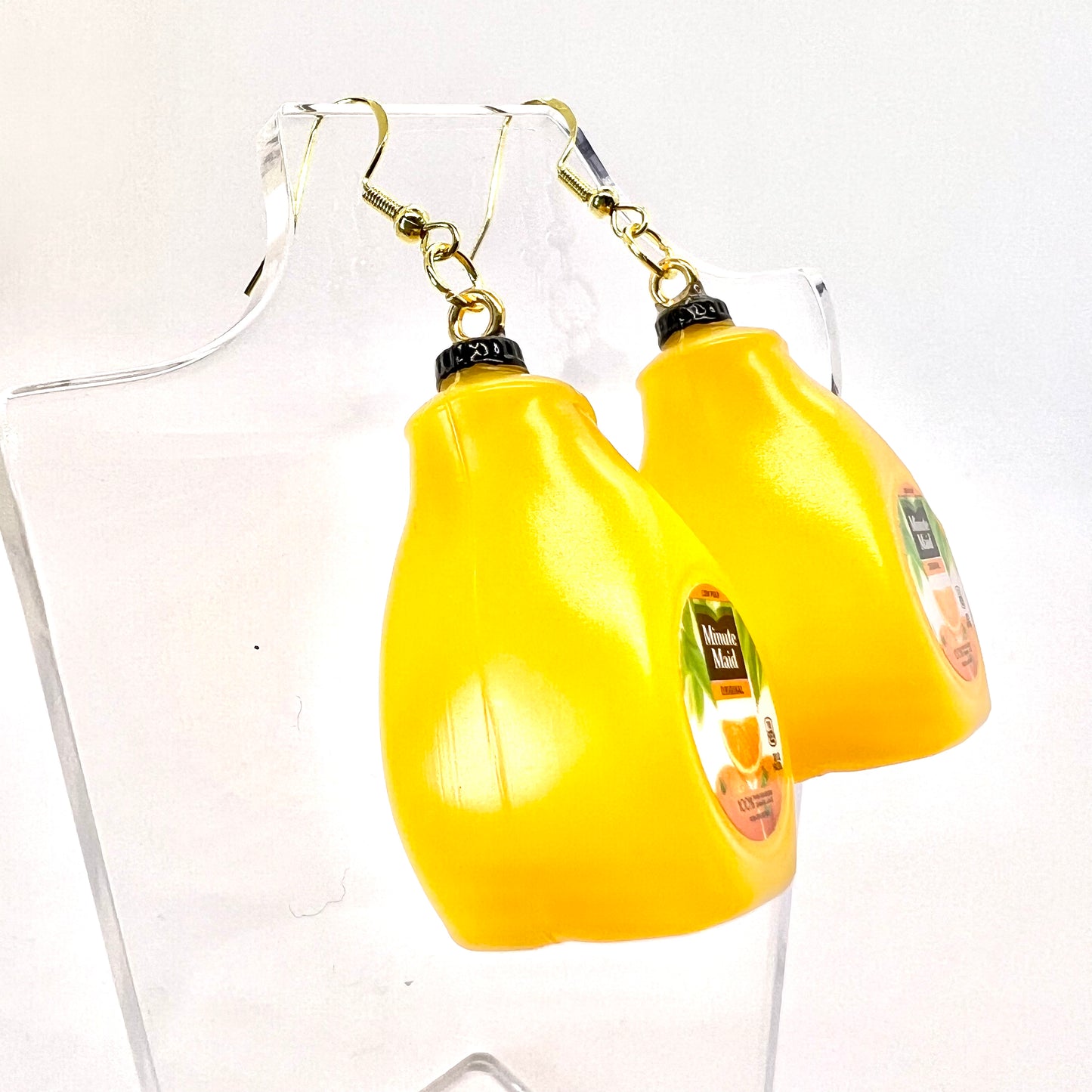 Minute Maid Orange Juice Earrings