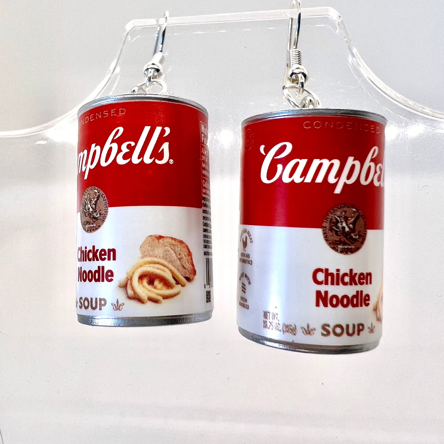 Campbell’s Soup Earrings