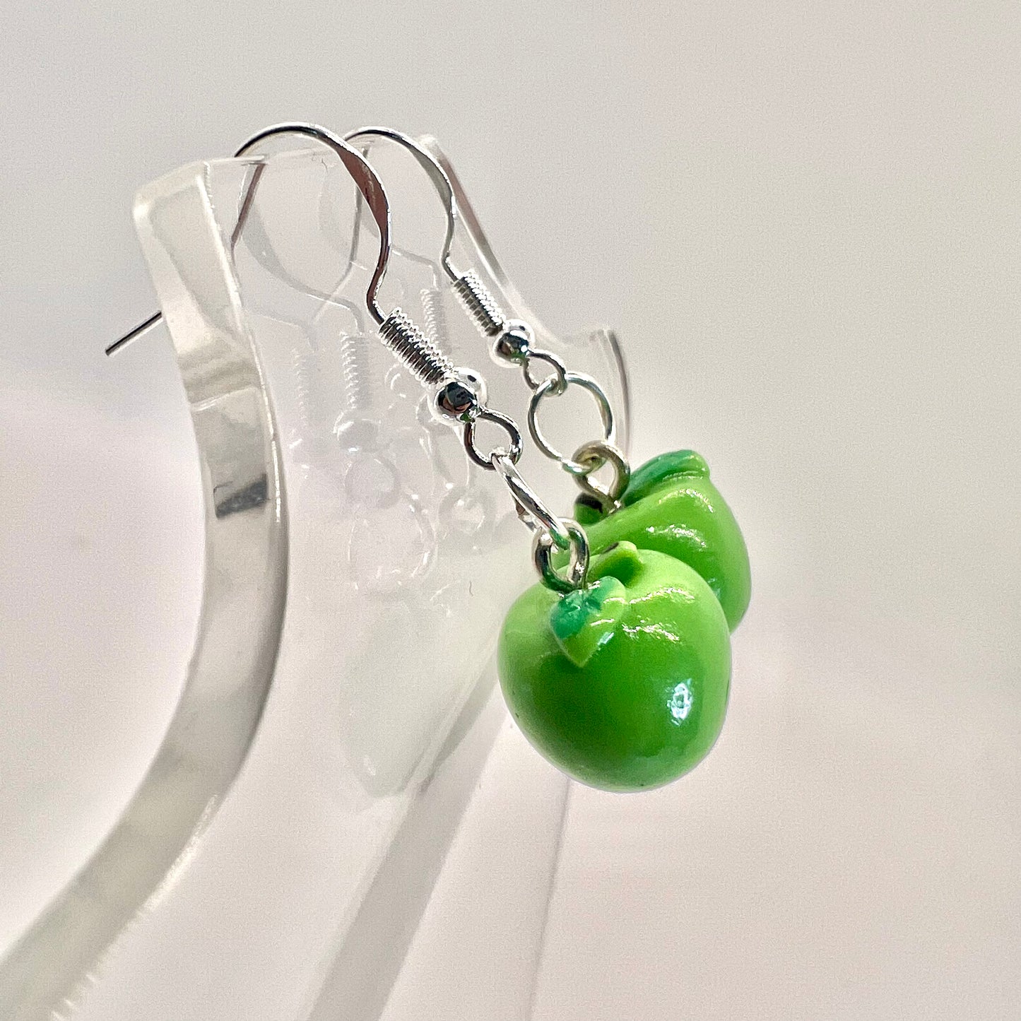Green Apple Earrings