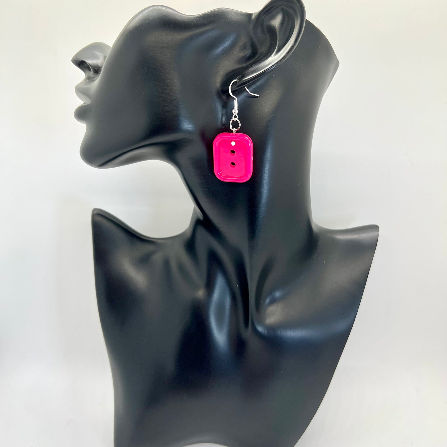 Button Earrings