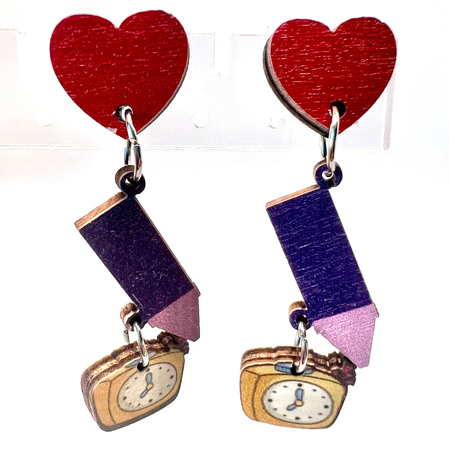 School Test Earrings