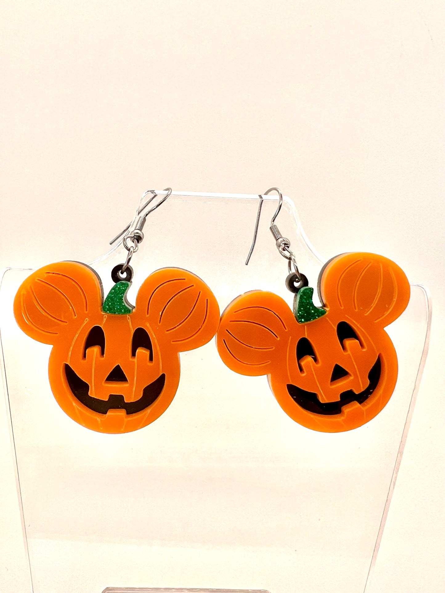 Mickey Pumpkin Earrings