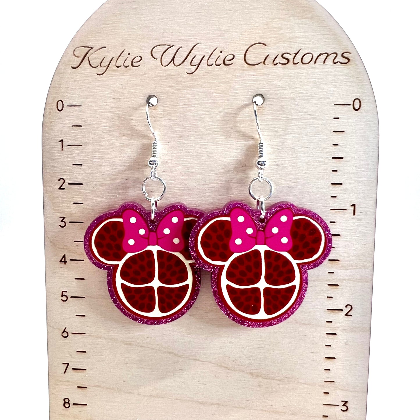 Minnie Grapefruit Earrings