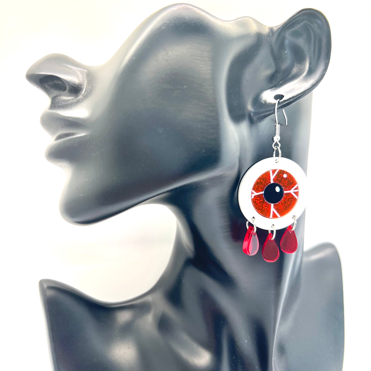 Red Eye Earrings