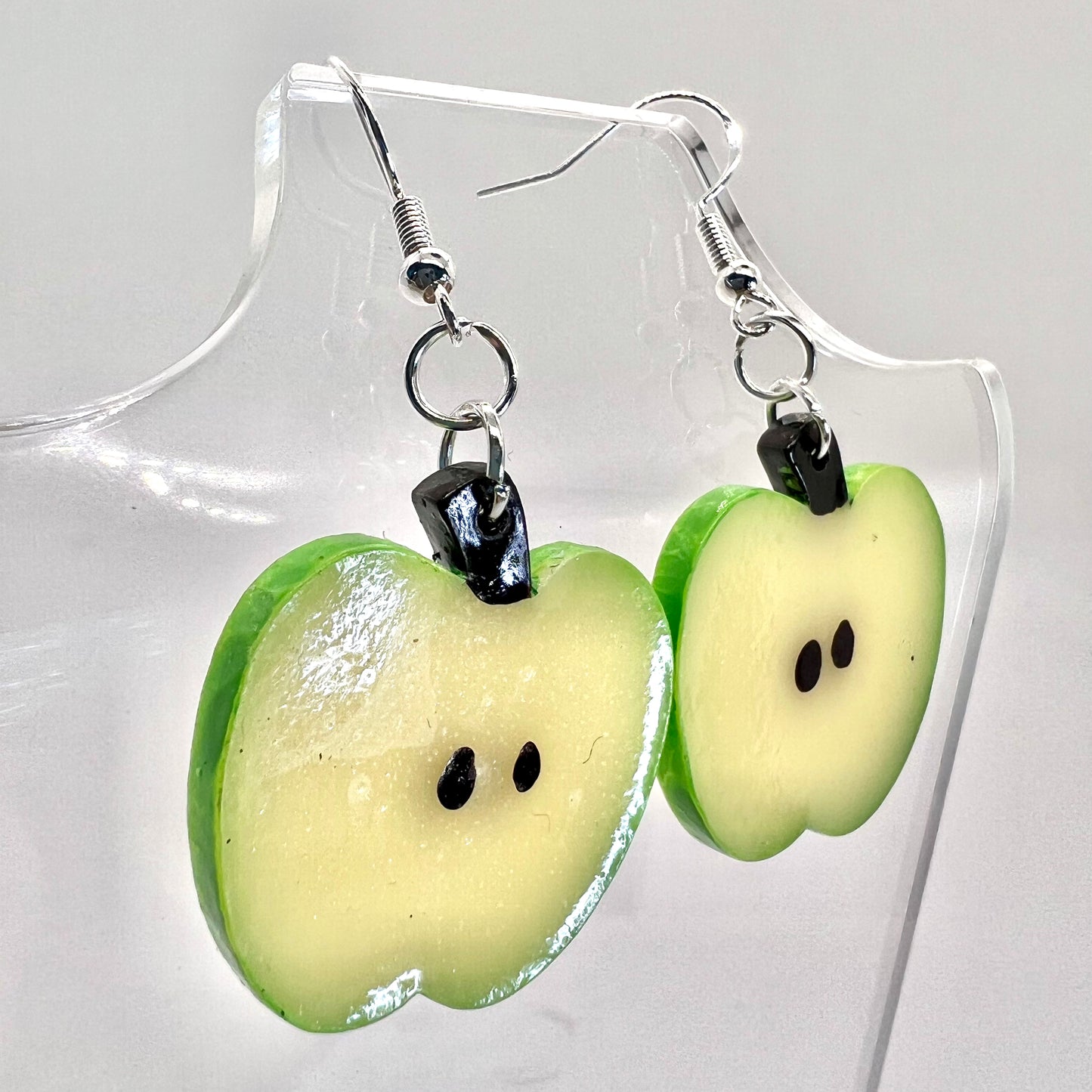 Apple Slice Earrings