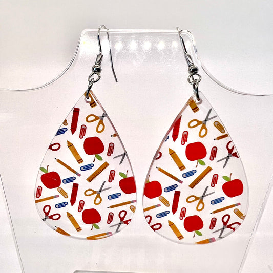 Back To School Earrings